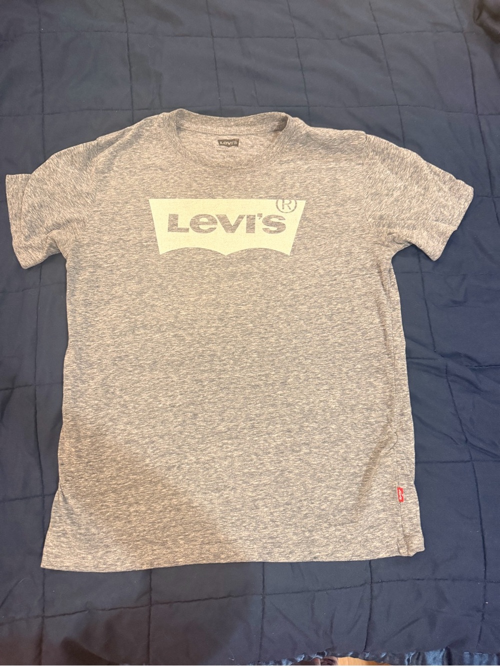 Levi's Heather Gray Logo Tee